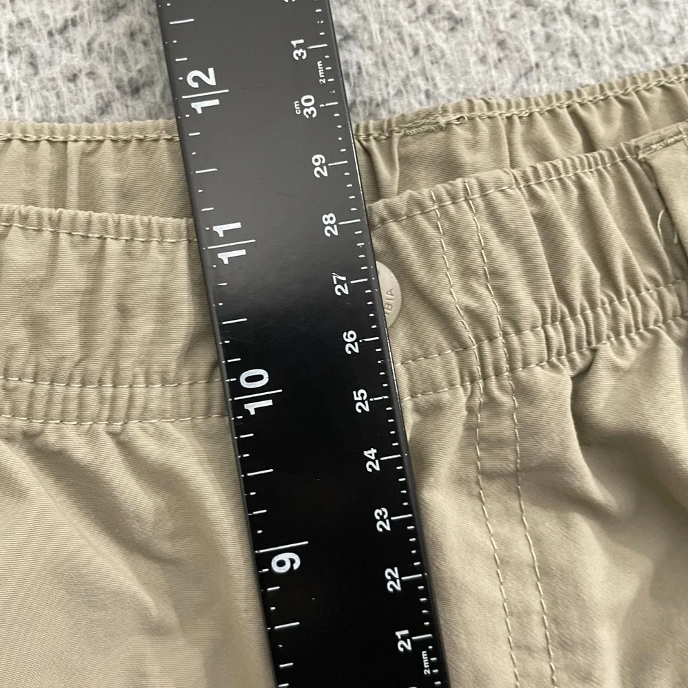 Columbia Shorts Men XL Tan Nylon Outdoor Hiking Gorpcore Cargos